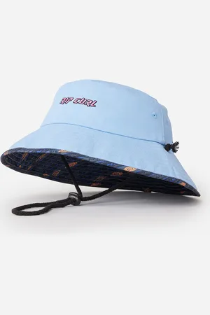 Rip Curl Boys Combo Mid Brim Hat in Blue Lagoon