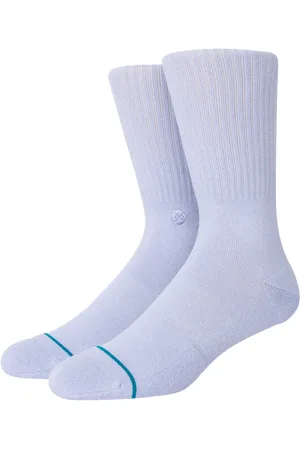 Stance Womens Icon Socks in Lilac Ice