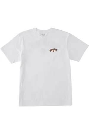 Billabong Boys Arch Fill T-Shirt in White