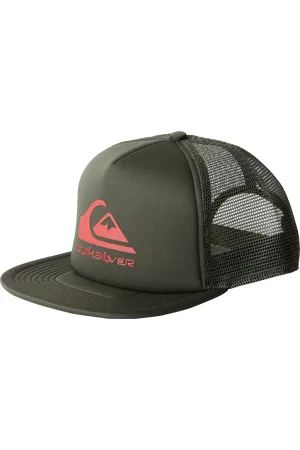 Quiksilver Boys Foamslayer Trucker Cap in Grape Leaf