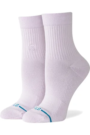 Stance Womens Icon Quarter Socks in Orchid