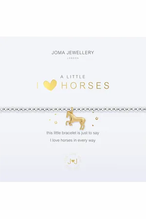 Joma Jewellery Little Horses Bracelet in Gold