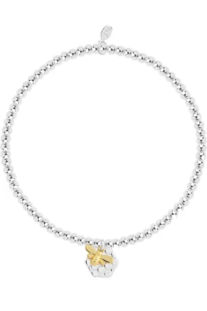 Joma Jewellery A Little Your The Bees Knees Bracelet in Silver