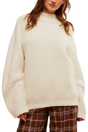Free People Sunbeam Jumper in Coconut Milk