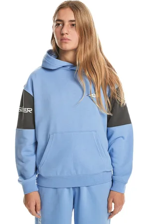 Quiksilver Boys Take Us Back Hoodie in Hydrangea
