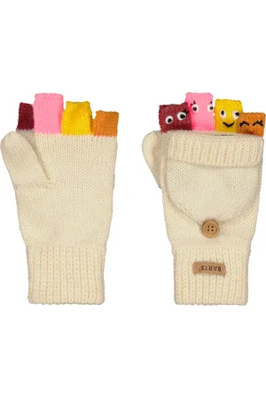 Barts Girls Puppet Bumgloves in Wheat