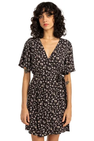 Billabong All For You Dress in Black Sands