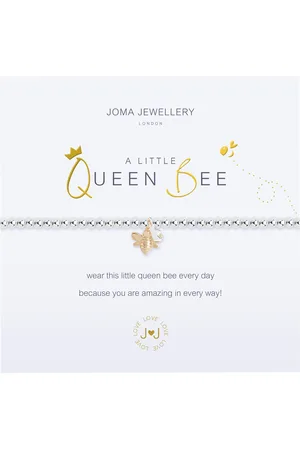 Joma Jewellery Little Queen B Bracelet in Rose Gold