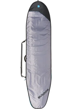 Bulldog Essential 5mm Longboard Bag in Grey & Cyan