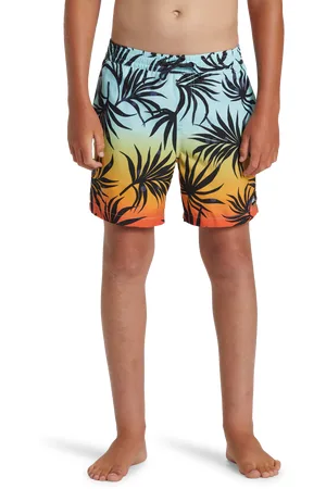 Quiksilver Boys Everyday Mix Volley Shorts in High Risk Red
