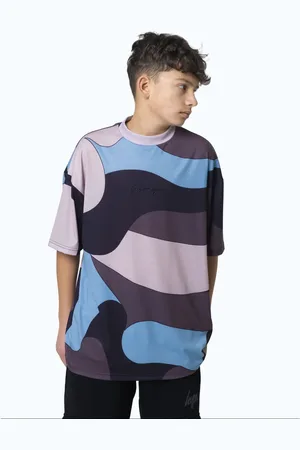 Hype Boys Squiggle T-Shirt in Camo