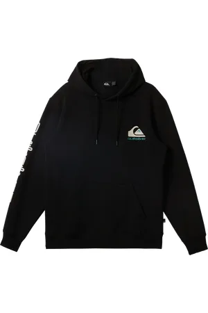 Quiksilver Mens Omni Logo Hoodie in Black