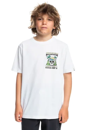 Quiksilver Boys Eternal Vacation T-Shirt in White
