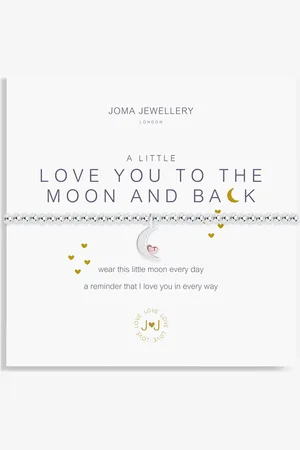 Joma Jewellery To Moon Bracelet in Silver