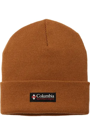 Columbia City Trek Heavyweight Beanie in Camel Brown