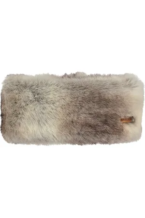 Barts Fur Headband in Heather Brown