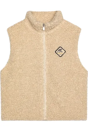 Roxy Girls So Free So Young Gilet in Parchment