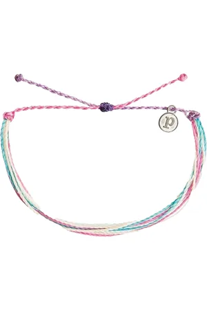 Pura Vida Rose Quartz Bracelet in Blue & Pink