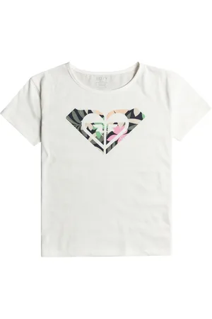 Roxy Girls Day & Night T-Shirt in Snow White