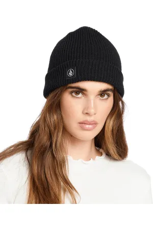 Volcom Womens Full Stone Beanie in Black
