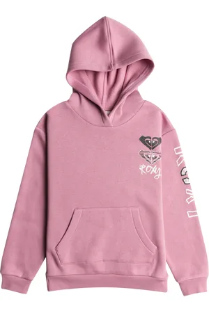 Roxy Girls Surf Feeling Hoodie in Mauve Orchid