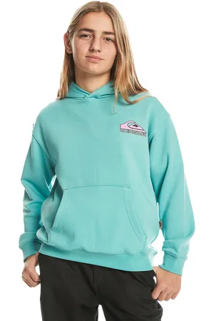 Quiksilver Boys Dryridge Hoodie in Marine Blue