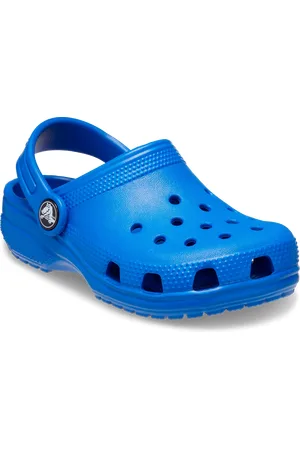 Crocs Boys Classic Clogs in Blue Bolt