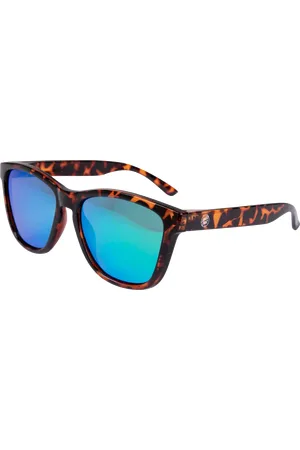 Santa Cruz Coastal Sunglasses in Hawksbill & Green