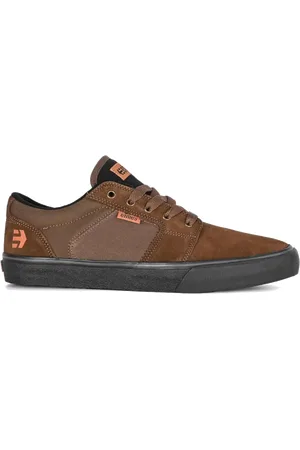 Etnies Barge LS Shoes in Brown & Black