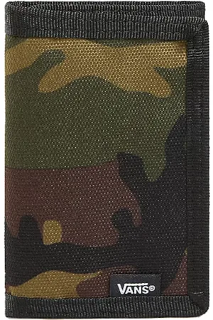 Vans Slipped Wallet in Classic Camo Green
