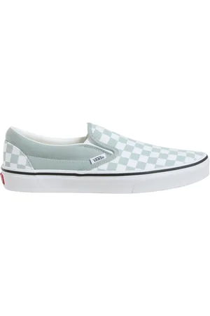 Vans Womens Classic Slip On Shoes in Colour Theory Pure Grey