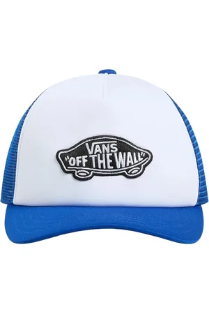 Vans Boys Classic Patch Curved Bill Trucker Cap in True Blue