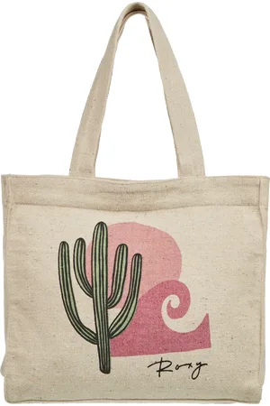 Roxy Drink The Wave Beach Bag in Natural