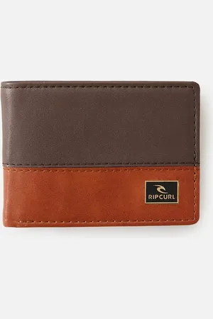 Rip Curl Corpawatu Icon Wallet in Tan & Brown
