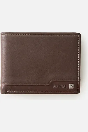 Rip Curl Ridge Wallet in Brown & Tan