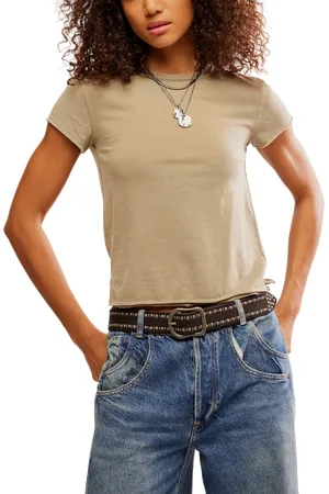 Free People Nova T-Shirt in Caiman