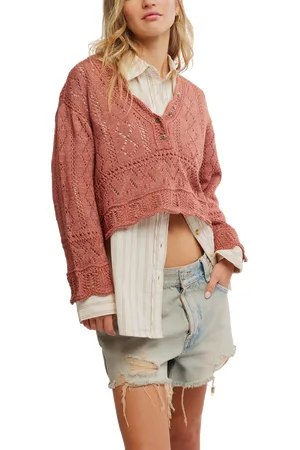 Free People Charlotte Jumper in Cedarwood