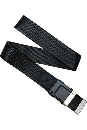 Arcade Motion Belt in Black & Nickel