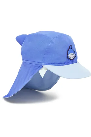Roarsome Boys Reef The Shark Sun Cap in Blue