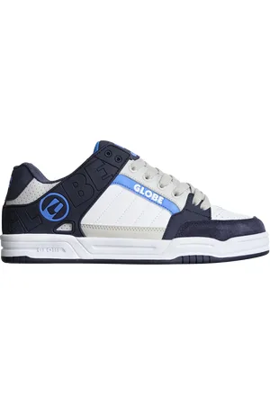 Globe Tilt Shoes in Blue Heaven & White