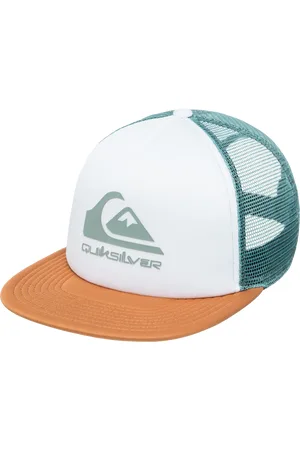 Quiksilver Boys Foamslayer Trucker Cap in White