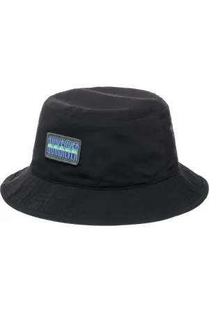 Quiksilver Boys Flipped Out Reversible Bucket Hat in Silver Gray