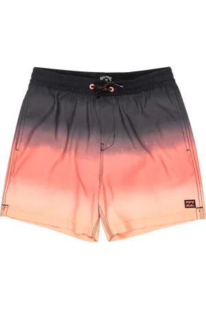 Billabong Boys All Day Fade LB Volley Shorts in Raven