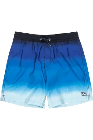 Billabong Boys All Day Fade LB Volley Shorts in Coastal Blue