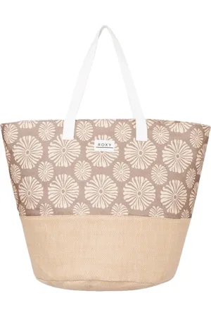 Roxy Waikiki Life Beach Bag in Portobella Tropical Tile