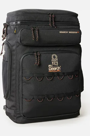 Rip Curl Search Mission Cordura 45L Backpack in Jet Black