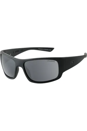 Dirty Dog Gorilla Polarised Sunglasses in Satin Black & Grey