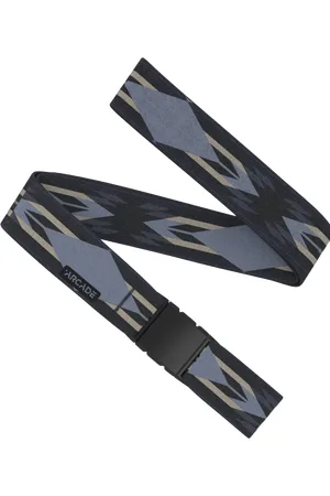 Arcade Vernan Kee Ironwood Slim Stretch Belt in Sky & Black