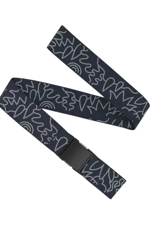 Arcade Hannah Eddy Create Connection Slim Belt in Navy