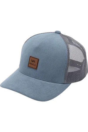 RVCA VA ATW Cord Trucker Cap in Lead